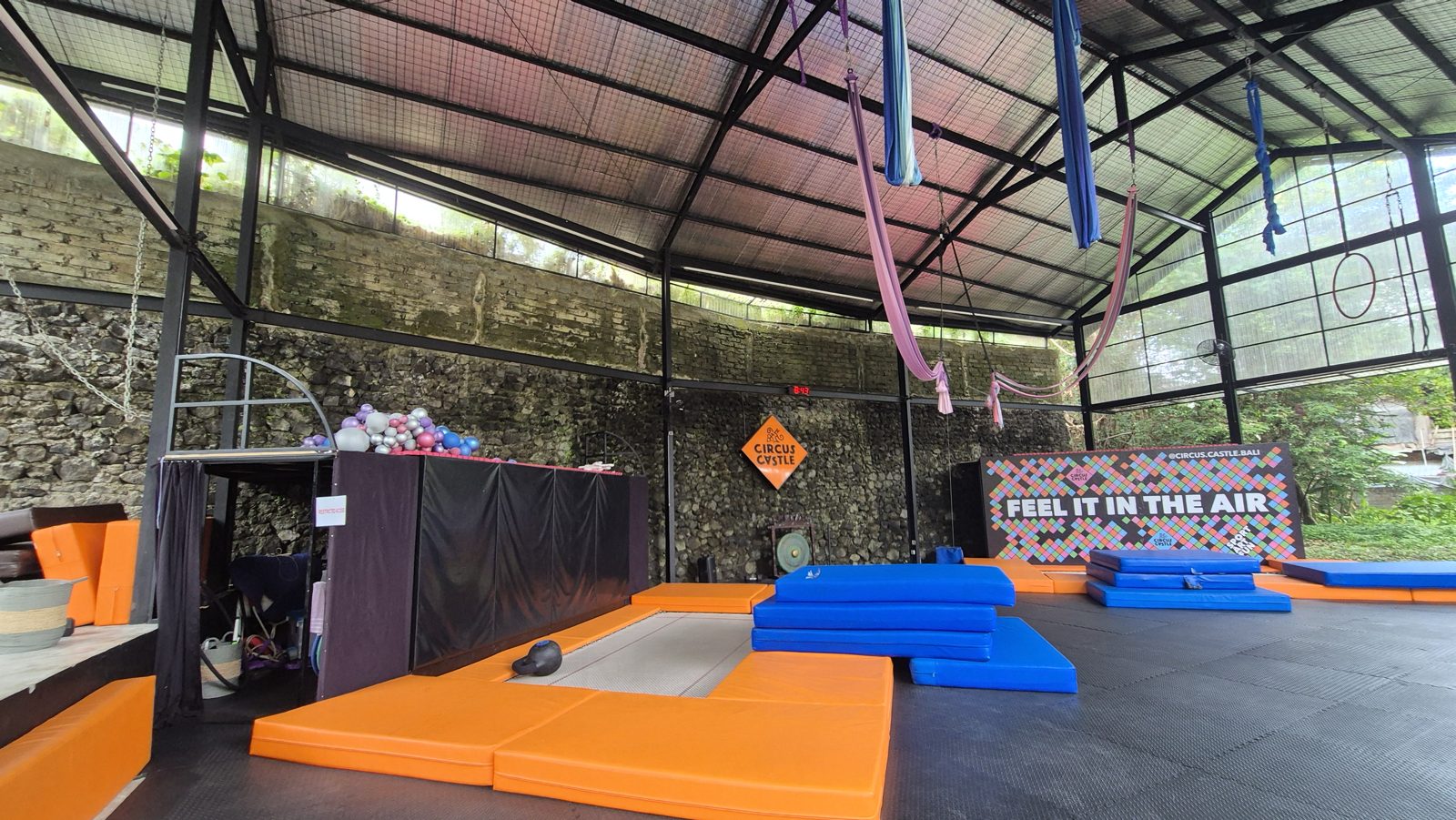Circus Castle training space — 3